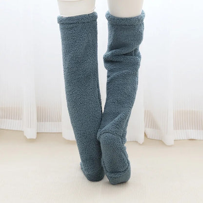 KK Thigh High Fuzzy Socks